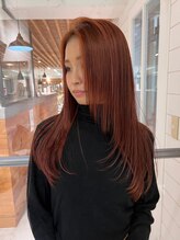メロウマン(mellowman) レイヤーロング20代30代40代ハイライトブリーチダブルカラー立川