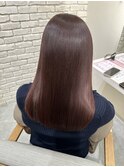 ラベンダーブラウン＊質感再整トリートメント