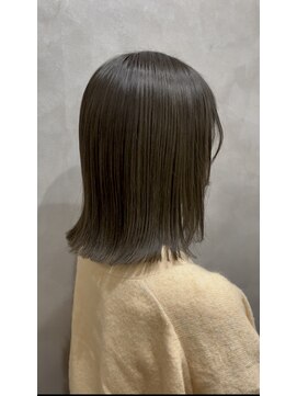 ロウ 町田(ROW) 切りっぱなしオリーブブラウン