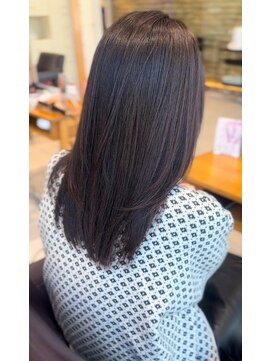 ビーハイブ 一番町店 アヴェダ(BEHIVE) AVEDAカラー×ダークグレージュ