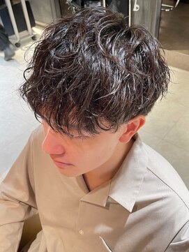 カインド 南青山(hair&make up KIND) 波巻きツイストスパイラル波打ちパーマサーフカールメンズパーマ