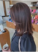 【志免】ショコラグレージュ×ミディアムヘア☆山之内