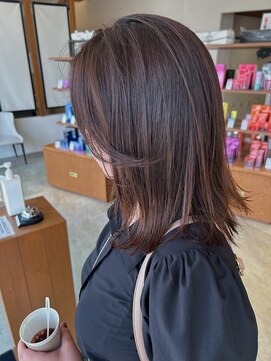 サラビューティーサイト 志免店(SARA Beauty Sight) 【志免】ショコラグレージュ×ミディアムヘア☆山之内