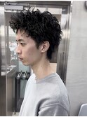 スパイキーショート/ツイストカール/八王子/メンズパーマ