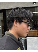"dartsマツダレン"シャドウパーマ【ラフカールショート】