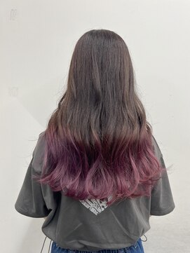 イース バイ アンブルリュクス 北千住(Ease by amble luxe) 前髪/くびれ/イメチェン/イヤリングカラー/ラベンダーカラー