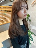 ハウリーヘアアンドスパ(HAURY hair&spa)&nbsp;ブリーチなしダブルカラー・レイヤースタイル