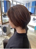 ショートボブ/簡単スタイリング