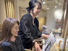 初めてのお客様は、30分のカウンセリングを通して安心して施術を受けていただけるようにしております。