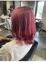 フィール ヘアー(feel hair)&nbsp;ピンク