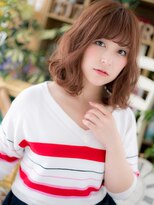 カバーヘア ブリス 大宮西口(COVER HAIR bliss)&nbsp;ミルクティーピンク韓国風ニュアンスパーマh4大宮20代30代40代