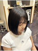 前下がりボブ/10代20代30代/ボブ/韓国
