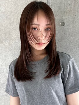 ラフ フロム ガーデン(Laf from GARDEN) ミディアム/レイヤーカット/顔周りカット/透明感カラー