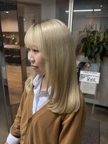 ジャストビューティー リアリー(just beauty Really) 顔まわりレイヤー/ハイトーンベージュ【横須賀中央 Really】