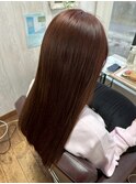 王道美髪ストレート/ダメージ補修/チョコレートブラウン/モテ髪