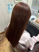 コルテ 倉敷西坂店(CoRte.)&nbsp;王道美髪ストレート/ダメージ補修/チョコレートブラウン/モテ髪