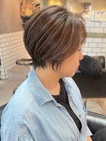 ティダスマイル 吉祥寺店(tida smile) 白髪ぼかし/ショート/白髪ぼかしハイライト/吉祥寺