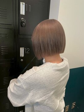 ヘアーブレイス(hair brace) 千葉駅/着物ヘア/大人ガーリー/ダークアッシュ/似合わせカット