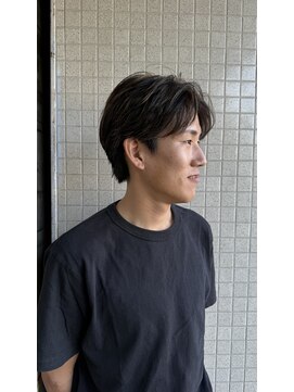 イツモノトコロ(kami to zakka) 【イツモノトコロ】ハイライト×センターパート