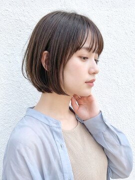 ラトゥーナ(Ratuna) 【Ratuna/塚口】顔周りcut&おさまりの良い大人ボブ☆