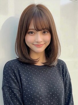 ガレリアエレガンテ 栄店(GALLARIA Elegante) ミディアムレイヤー/髪質改善/酸性ストレート/縮毛矯正