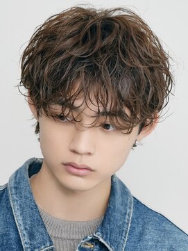 レタッチバイフィフス(RETOUCH by fifth) 原宿メンズパーマルーズパーマシャドウパーマッシュウルフゆるめ