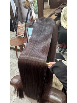 シアー 銀座店(SHEER.) 髪質改善カラー×ベージュブラウン【銀座,銀座一丁目美容室】