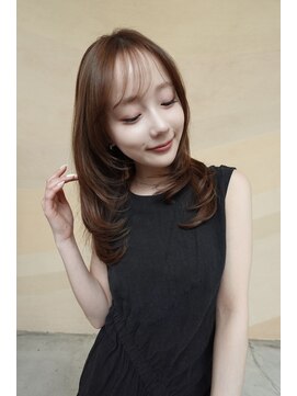 ヒアカアヴェダ 東京ガーデンテラス店(Heaka AVEDA) AVEDA艶カラー×レイヤー