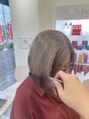 プログレス フレスポ富沢店(PROGRESS)&nbsp;ブリーチしたのに艶感が上がったと好評頂きます！[白髪ぼかし]