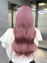 エル スタジオ 心斎橋店(L STUDIO)&nbsp;モテ髪ピンクカラー