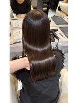髪屋 紬 髪質改善ストレート