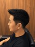 メンズカット+クイックグレイカラー(黒染め) ¥11000→¥10000