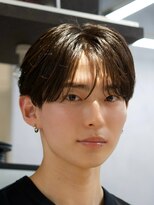 アンサー 原宿(ANSWER)&nbsp;原宿センターパートニュアンスパーマフェザーパーマセンター分け