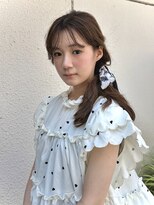 ミリ 奈良店(mm)&nbsp;レイヤー/オリーブカラー/髪質改善/前髪カット/近鉄奈良