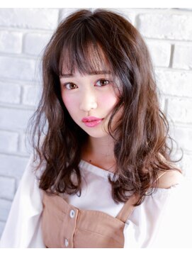 バルオン(BAR:ON) 【BAR:ON】シースルバング×シフォンウエーブ♪
