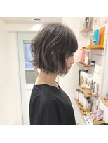 レンク(LENC)&nbsp;Coast.パーマ×切りっぱなしボブ