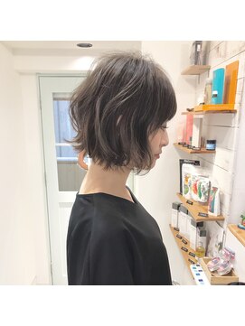 レンク(LENC) Coast.パーマ×切りっぱなしボブ