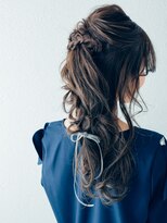 美容室 リズヘアー 稲毛店(Riz hair)&nbsp;ゆるっと編み込みアレンジ【稲毛】