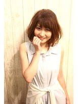 グランドライン(GRAND LINE)&nbsp;シアーシックボブ　大人ミディアムニュアンスカラー