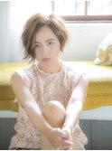 【Lond charme 濱田麻佑】大人っぽ前下がりショートボブ
