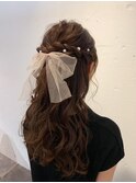 【EIGHT上尾】お客様スタイル_デザインカラー_ヘアセット