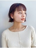 【GARDEN荒井夏海】ふんわり外ハネミニボブ