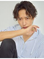 ラルユー 金山(LallYou)&nbsp;かき上げヘア/イメチェンヘアスタイル/パーマ/黒髪