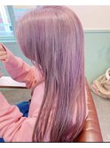 くすみピンク
