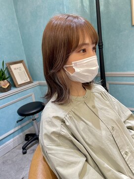 ロンドフルール 大宮東口(Lond fleur) Lond fleur小泉　イヤリングカラー×くびれヘア