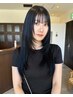 【人気No.2】透明感カラー+健康毛に戻すリボーンTR ￥9680