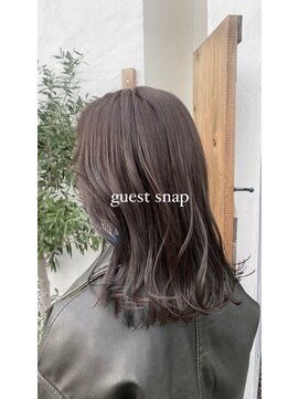 シエル(Ciel) 【ciel】艶々グレージュヘア