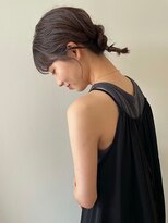 ピシェ ヘア デザイン(Piche hair design)&nbsp;ショートミディアム/ヘアアレンジ/ひとつ結び