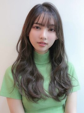 アグ ヘアー ウム 須坂店(Agu hair umu) 《Agu hair》グレージュロング×numberA.トリートメントオイル
