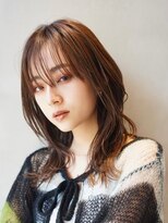 ニコ トウキョウ 渋谷(nico TOKYO)&nbsp;似合わせカット/くびれヘア/大人かわいいレイヤー透明感ベージュ